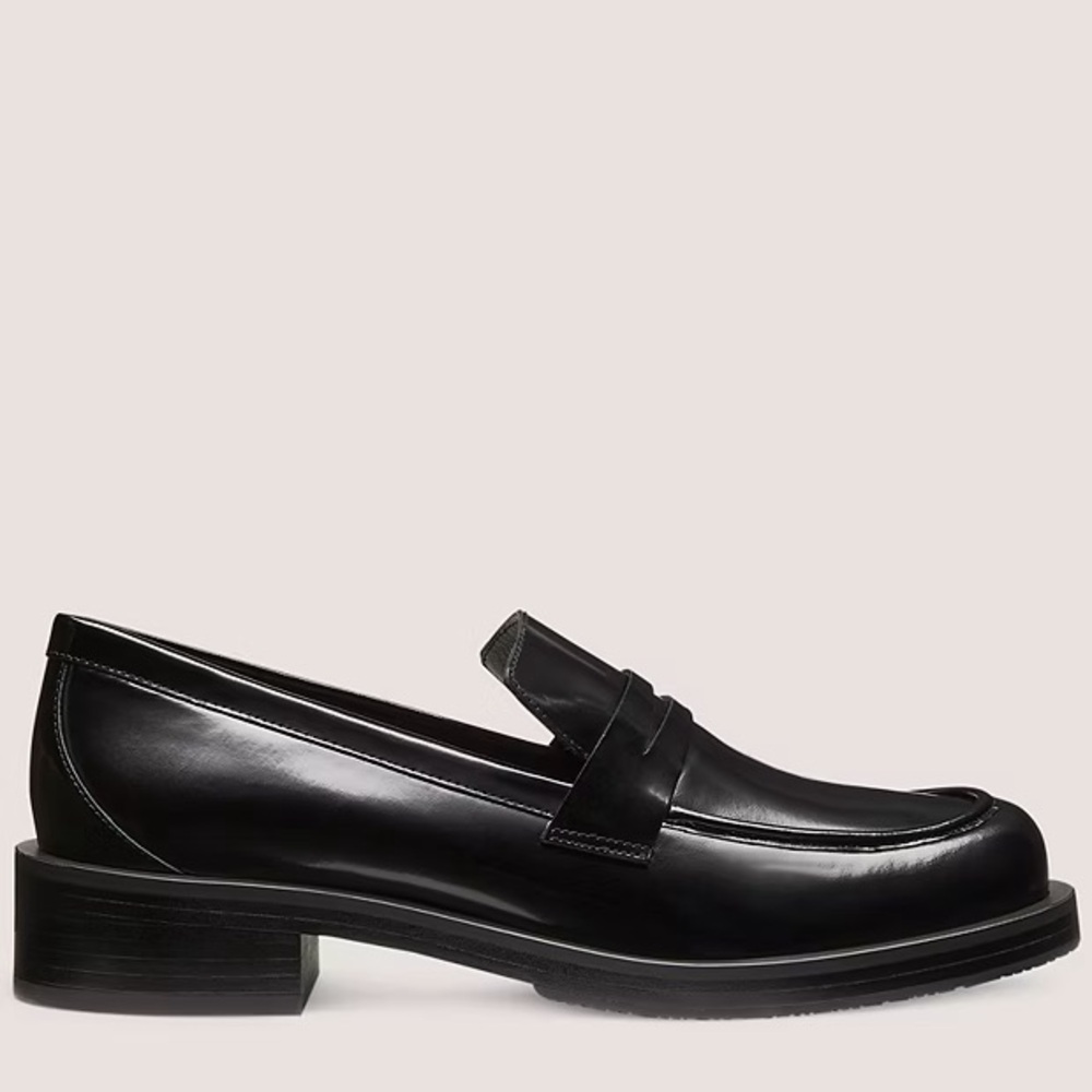 Stuart Weitzman Black Loafers - Picture 3 of 7